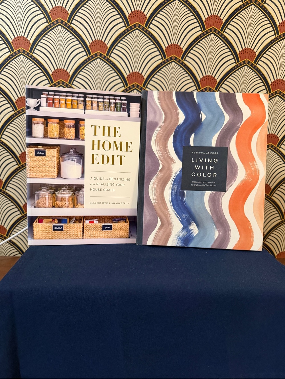 The Home Edit + Living With Color Hardcover Book Bundle | Coffee Table Décor
